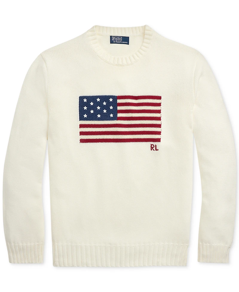 Polo Ralph Lauren Unisex The Iconic Flag Sweater