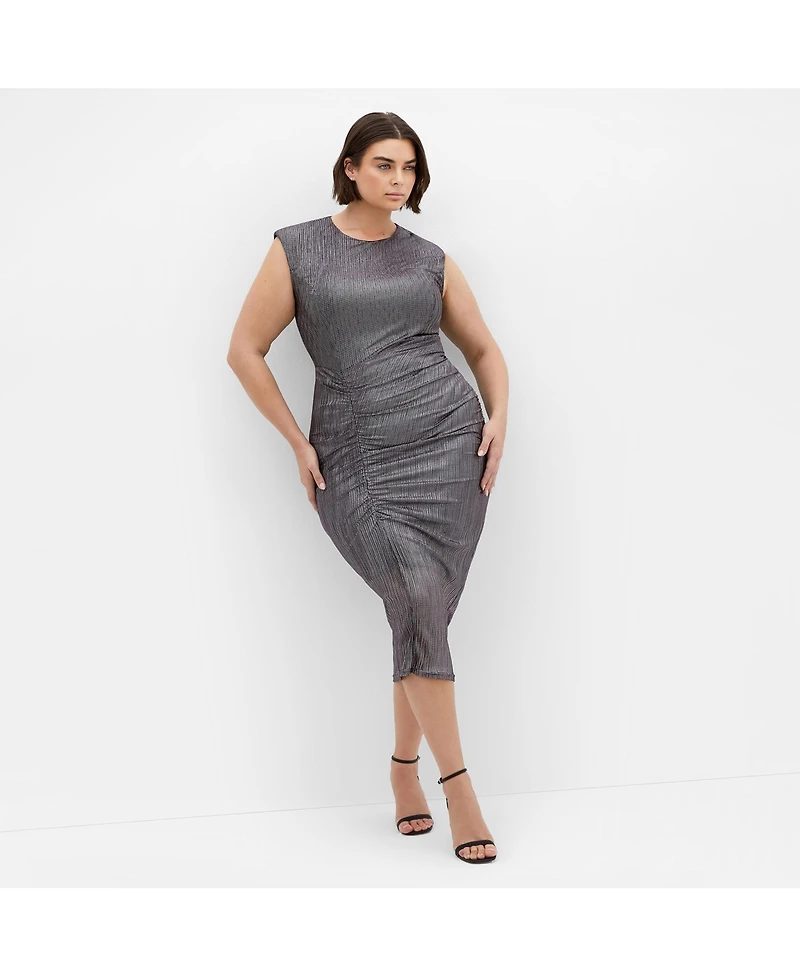 City Chic Plus Starlit Dress