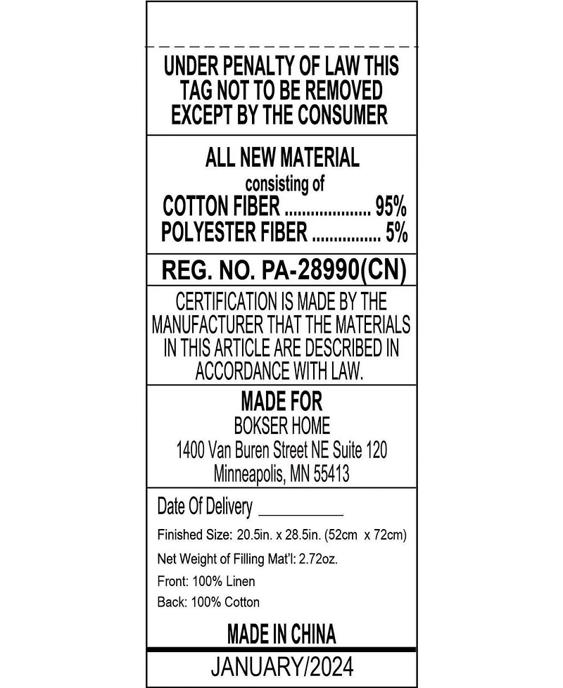 French Linen Quilted Sham Set