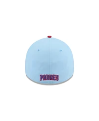 New Era Men's Light Blue/Red San Diego Padres 2025 Fourth of July 39THIRTY Flex Hat