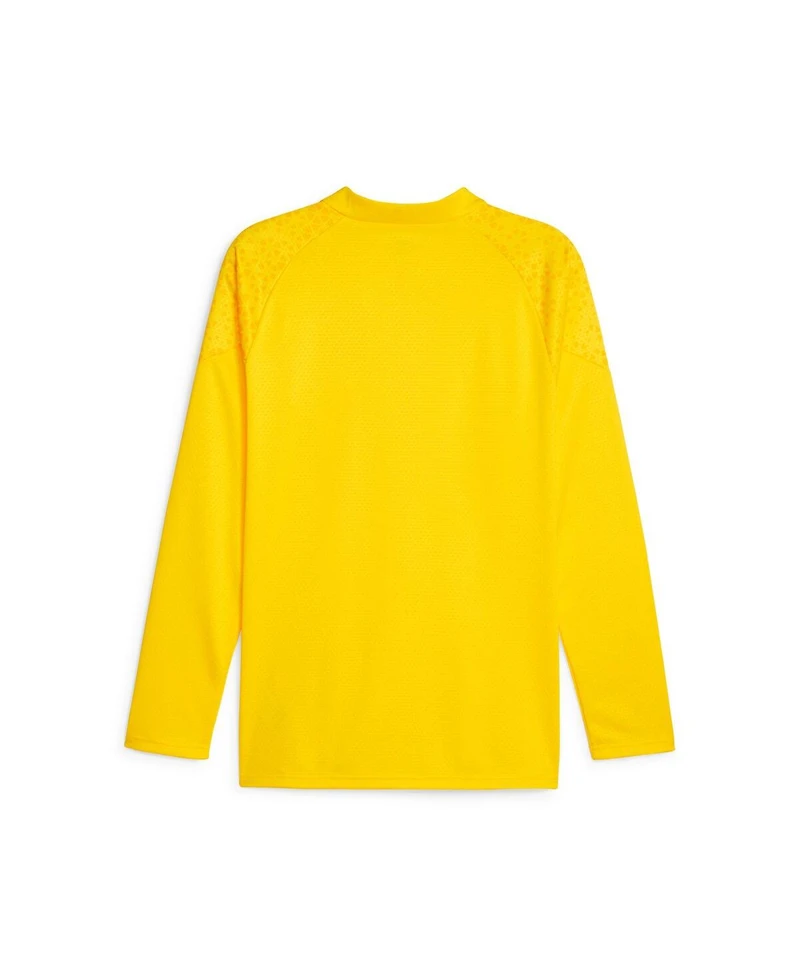 Puma Men's Yellow Borussia Dortmund 2023/24 Quarter-Zip Training Sweatshirt
