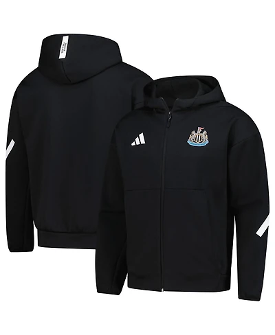 Adidas Men's Black Newcastle United 2025/26 Anthem Full-Zip Jacket
