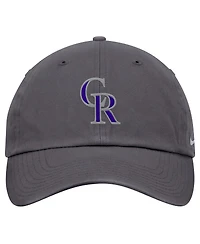 Nike Men's Gray Colorado Rockies Club Adjustable Hat