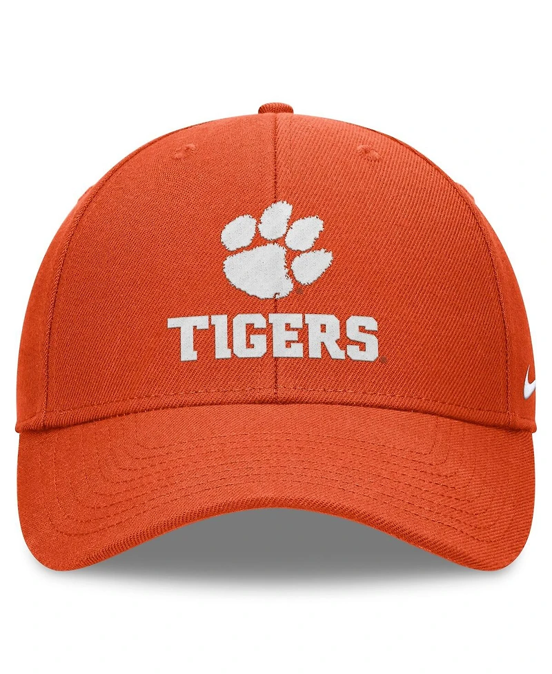 Nike Men's Orange Clemson Tigers Primetime Rise Adjustable Hat