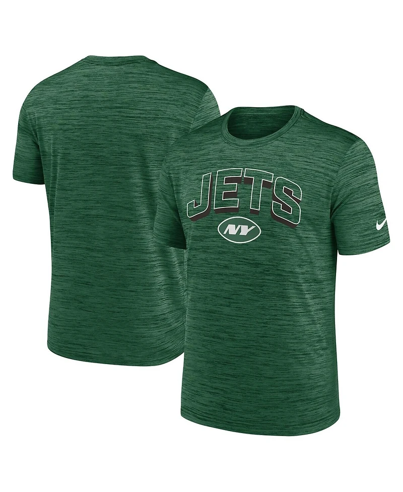 Nike Men's Green New York Jets Velocity Performance T-Shirt