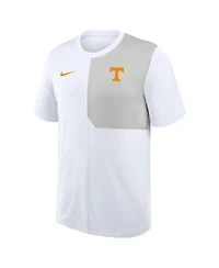 Nike Men's White Tennessee Volunteers 2025 Sideline Uv Performance Coach T-Shirt