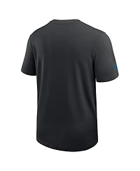 Nike Men's Detroit Lions Sideline Uv Performance Coach T-Shirt