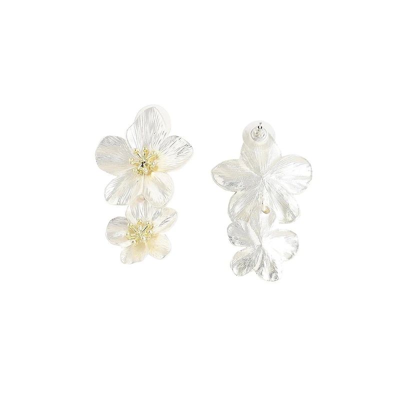 Sohi Maxi Floral Drop Earrings