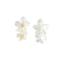 Sohi Maxi Floral Drop Earrings