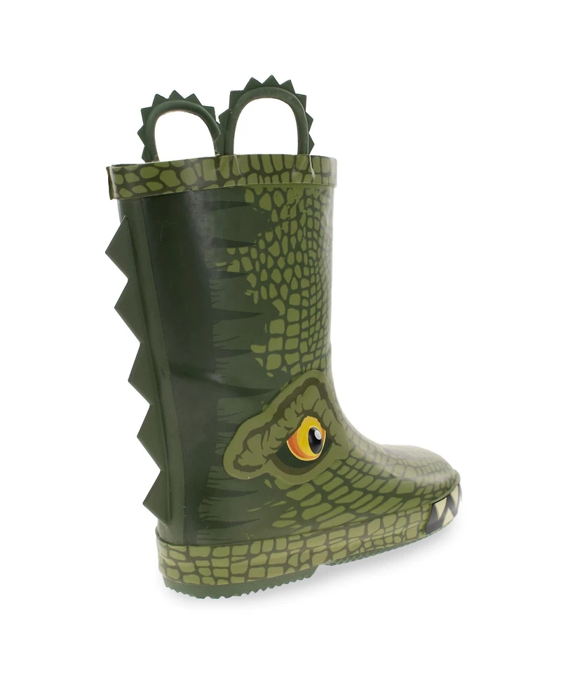 Western Chief Boys Prehistoric Rex Rain Boot