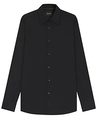 Boss by Hugo Men's Cotton-Blend Stretch Poplin Slim-Fit Dress Shirt