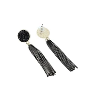 Sohi Circular-Tassel Drop Earrings