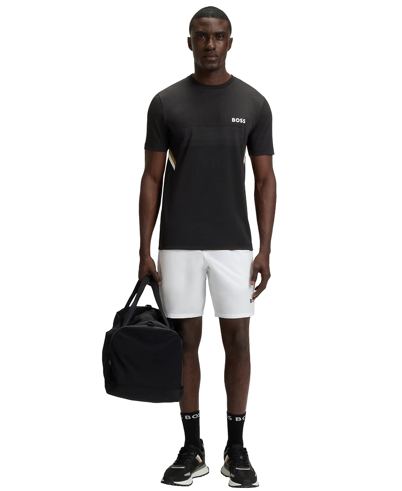 Boss by Hugo Men's Active Moisture Management Slim-Fit T-Shirt