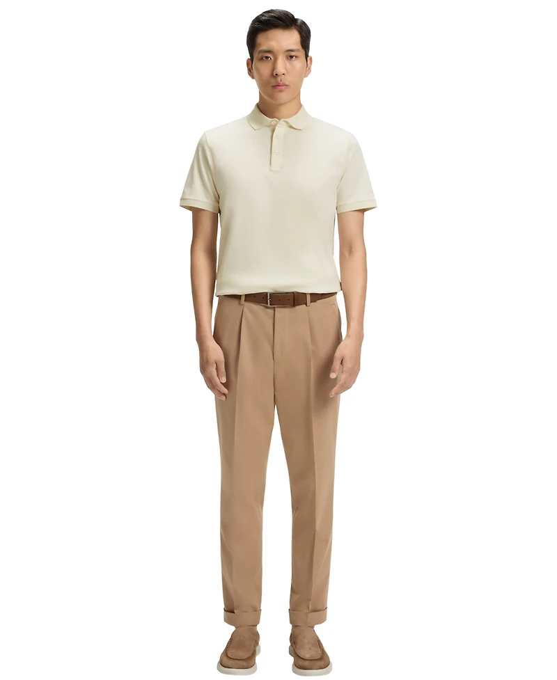 Boss by Hugo Men's Mercerized Italian Cotton Regular-Fit Polo Shirt
