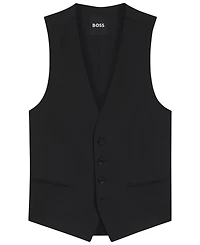 Boss Men's Single-Breasted Waistcoat