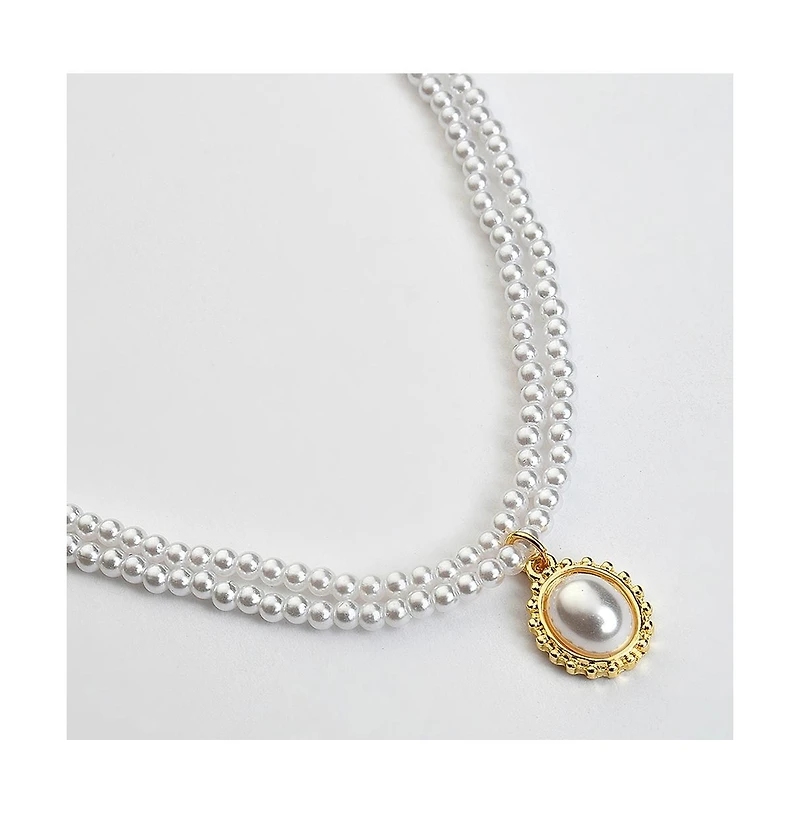 Sohi Pellet Multi-Layer Necklace