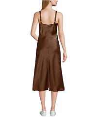Lands' End Women's Satin Slip Dress