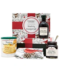 Stonewall Kitchen Holiday Blueberry Breakfast Gift Box, 4 Piece Set