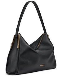 Karl Lagerfeld Paris Valerie Large Leather Hobo Bag