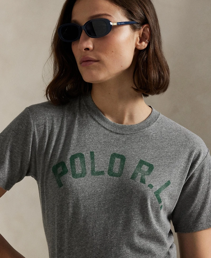 Polo Ralph Lauren Women's Logo Jersey Crewneck Tee