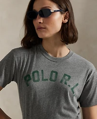 Polo Ralph Lauren Women's Logo Jersey Crewneck Tee