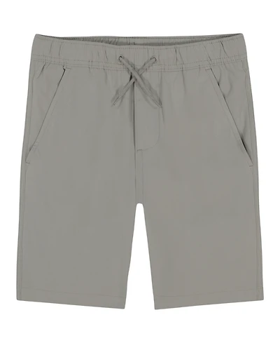 Nautica Little Boys Uniform Lowell Stretch Moisture-Wicking Jogger Shorts