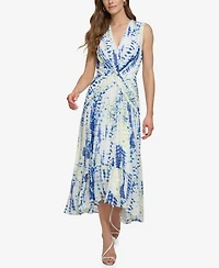 Dkny Women's Tie-Dyed Midi Dress