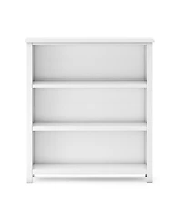Guidecraft Taiga 3-Shelf Bookcase - Navy: 42" Bookshelf and Storage Unit for Bedrooms or Playrooms, Wooden Shelving Books, Toys, School Supplies