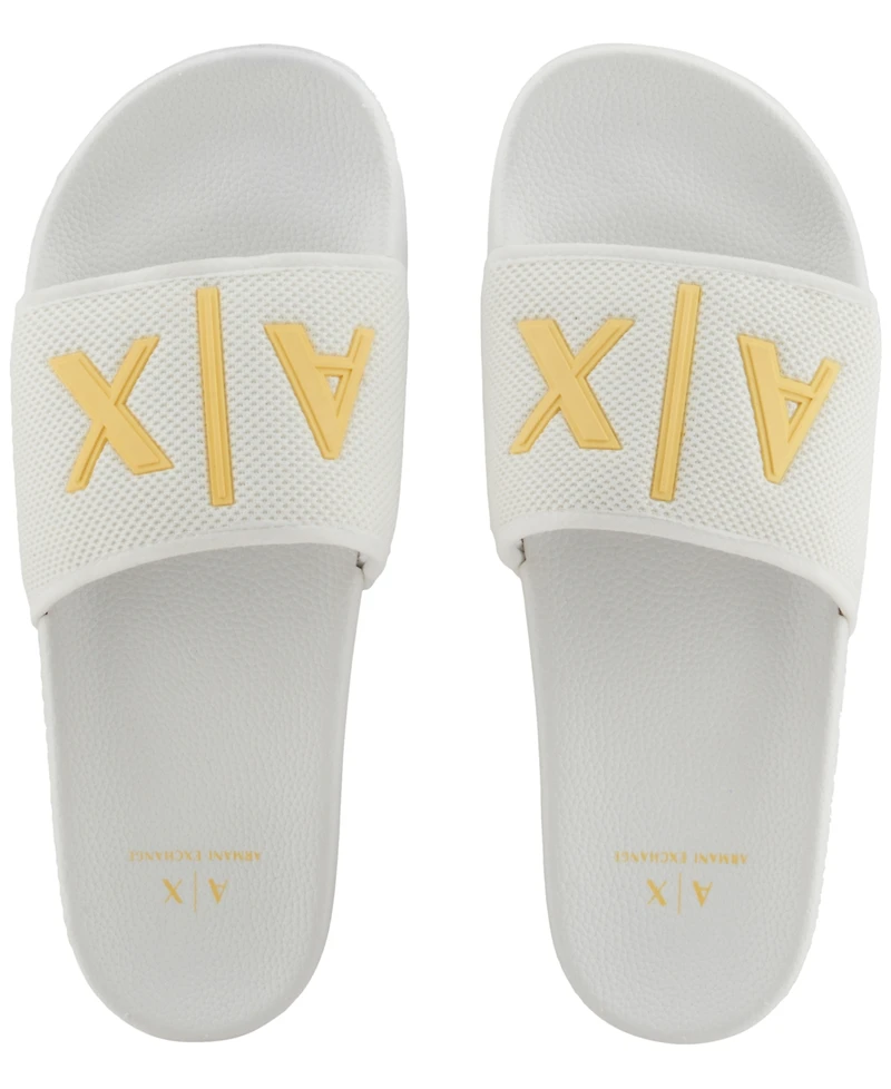 A|X Armani Exchange Men's Mykonos Slide Sandals