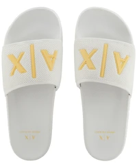 A|X Armani Exchange Men's Mykonos Slide Sandals