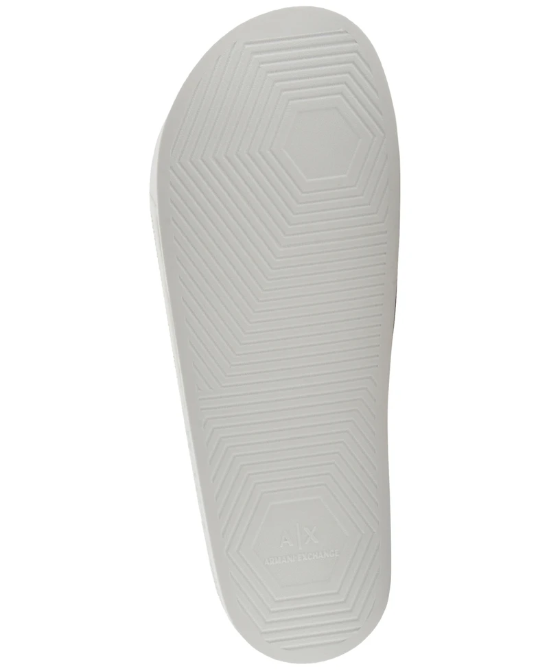 A|X Armani Exchange Men's Mykonos Slide Sandals