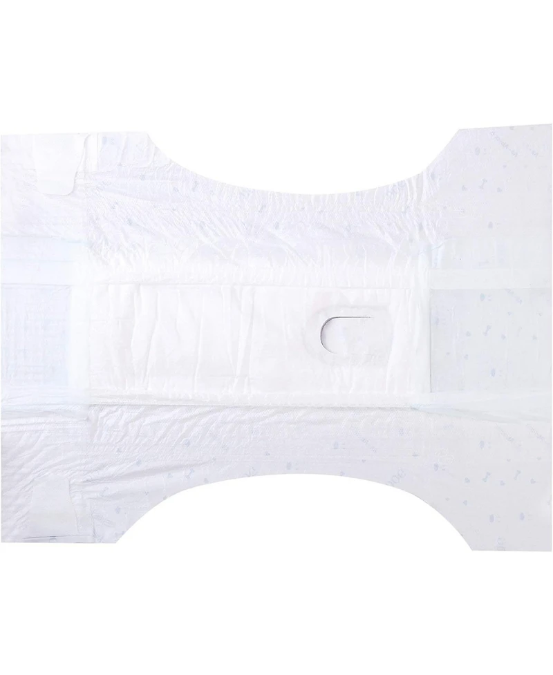 HoneyCare All-Absorb Disposable Female Dog Diapers, Super Absorbent, Breathable, Wetness Indicator, Large, 18-27 inches, 72ct