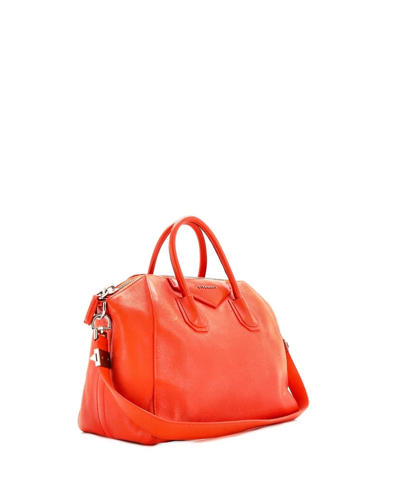 Pre-Owned Givenchy Medium Antigona Bag Leather