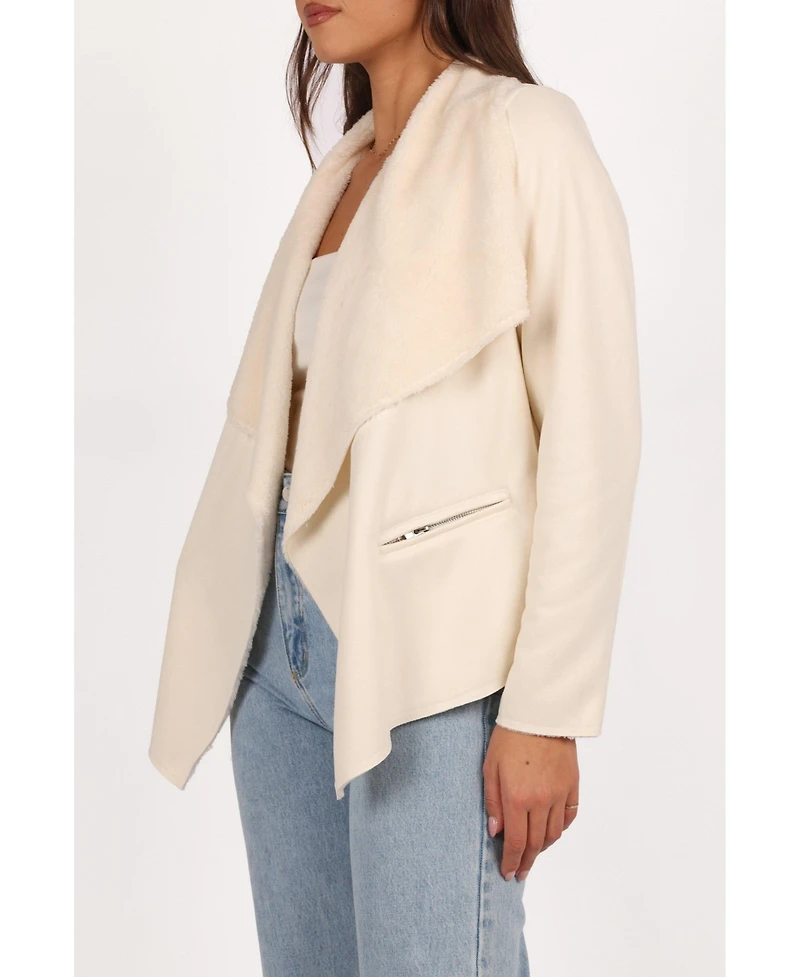 Petal and Pup Women's Lopez Faux Sherling Jacket