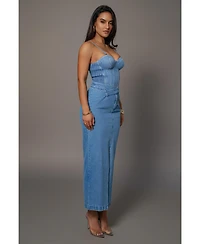 Jluxlabel Adana Denim Skirt