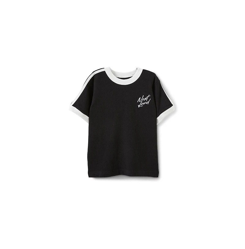 Cotton On Girls Little/Big Short Sleeve Ryan Ringer Tee