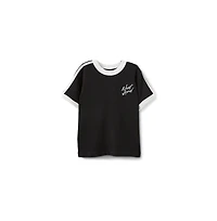Cotton On Girls Little/Big Short Sleeve Ryan Ringer Tee