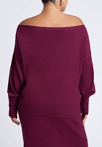 Eloquii Women's Plus Slouchy Sweater