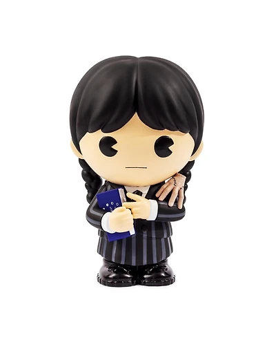 Monogram International Inc The Addams Family Wednesday With Thing 8 Inch Pvc Figural Bank