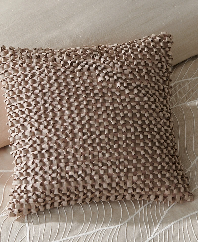 Donna Karan Home Loop Decorative Pillow, 18" x 18"