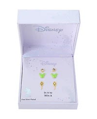 Disney Mickey Mouse Cubic Zirconia Tennis Earring Set