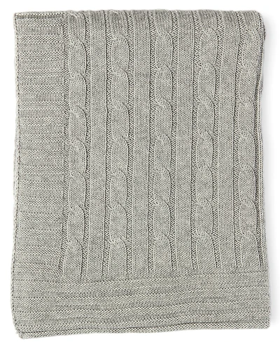 Baby Mode Signature Baby Boys and Girls All Cotton Cable Knit Blanket