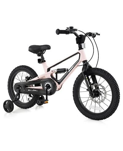 16 Inch Kids Bike Lightweight with Detachable Training Wheels for Aged 4 to 7