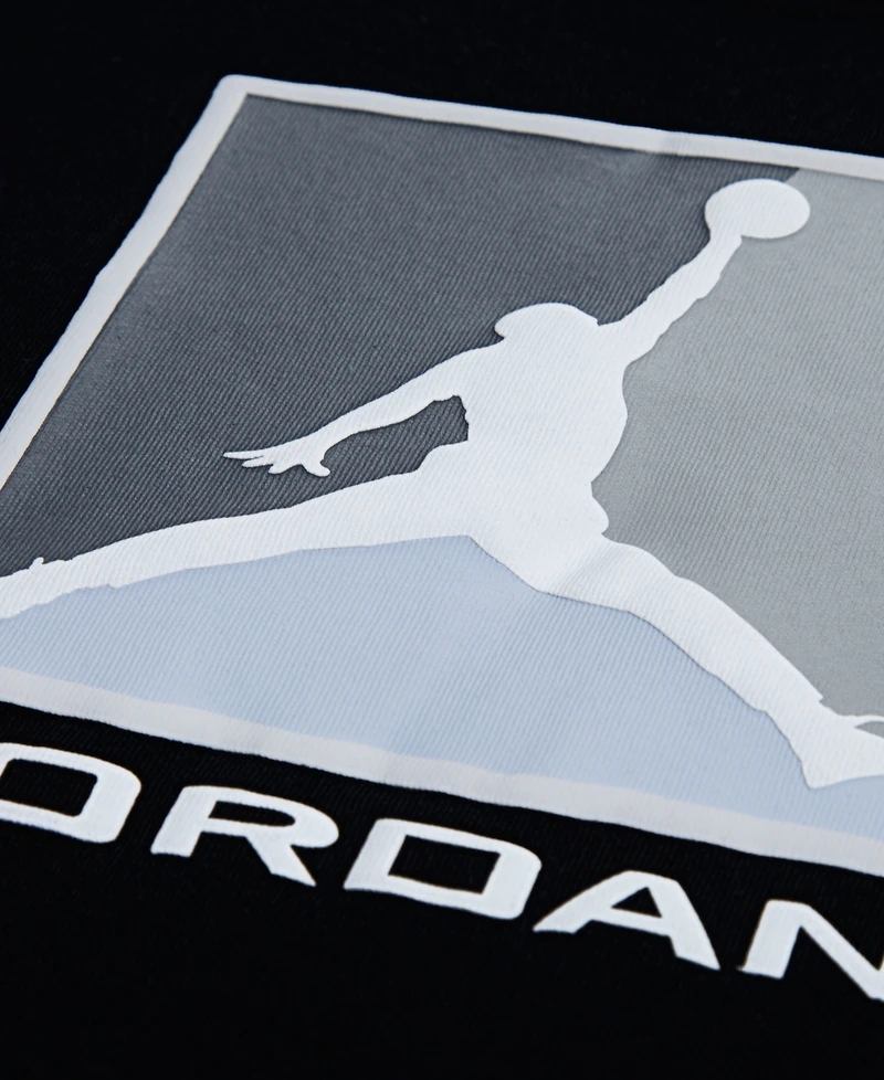 Jordan Toddler and Little Boys Flight Essentials Boxed Logo 3.0 T-Shirt