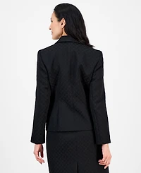 Le Suit Women's Shawl-Collar Jacket & Pencil Skirt