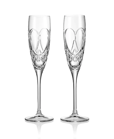 Waterford True Love Toasting Flute, Set of 2