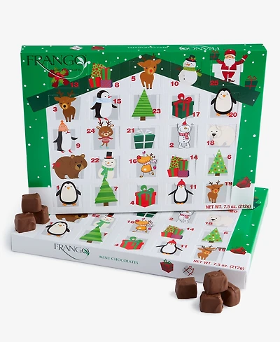 Frango Chocolates 2 Pack Holiday Milk Mint Chocolate Advent Calendar, Created for Macy's