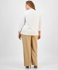 Anne Klein Plus Cardigan Sweater