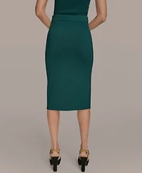 Donna Karan New York Women's Sweater-Knit Pencil Skirt