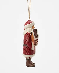 Jim Shore Gingerbread Santa Ornament